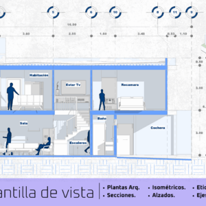 Plantillas de Vista Revit – Azul
